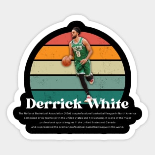 Derrick White Vintage V1 Sticker